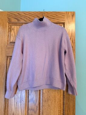 Banana Republic Lilac Turtleneck Sweater